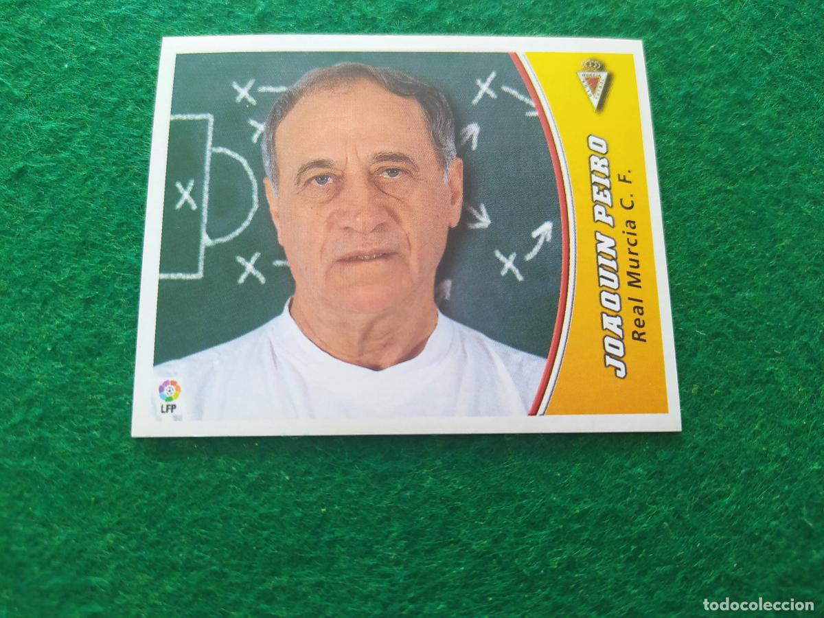 Cromos de f&uacute;tbol: LIGA ESTE 2003 2004 03 04 NUEVO SIN PEGAR - REAL MURCIA ENTRENADOR