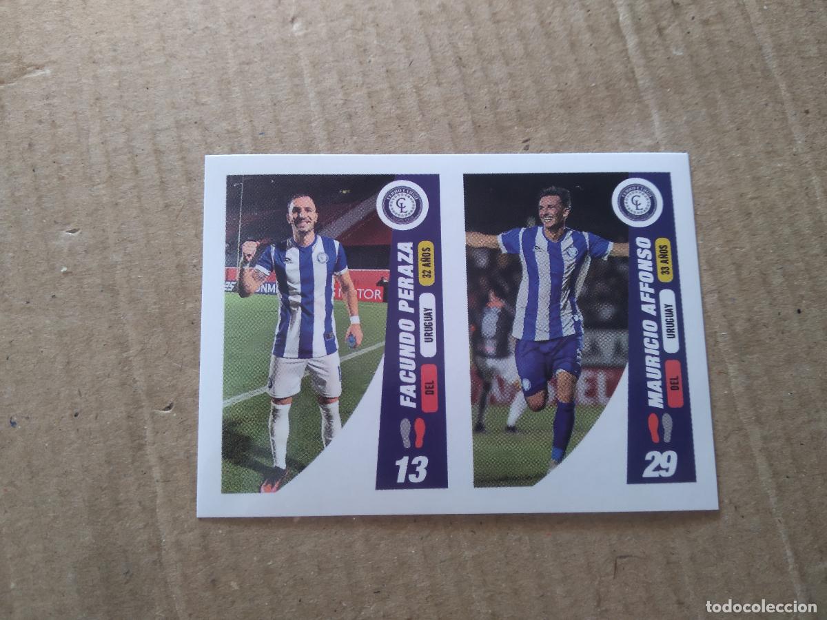 Cromos de f&uacute;tbol: 66 FACUNDO PERAZA MAURICIO AFFONSO CROMO FUTBOL CONMEBOL SUDAMERICANA LA GRAN CONQUISTA