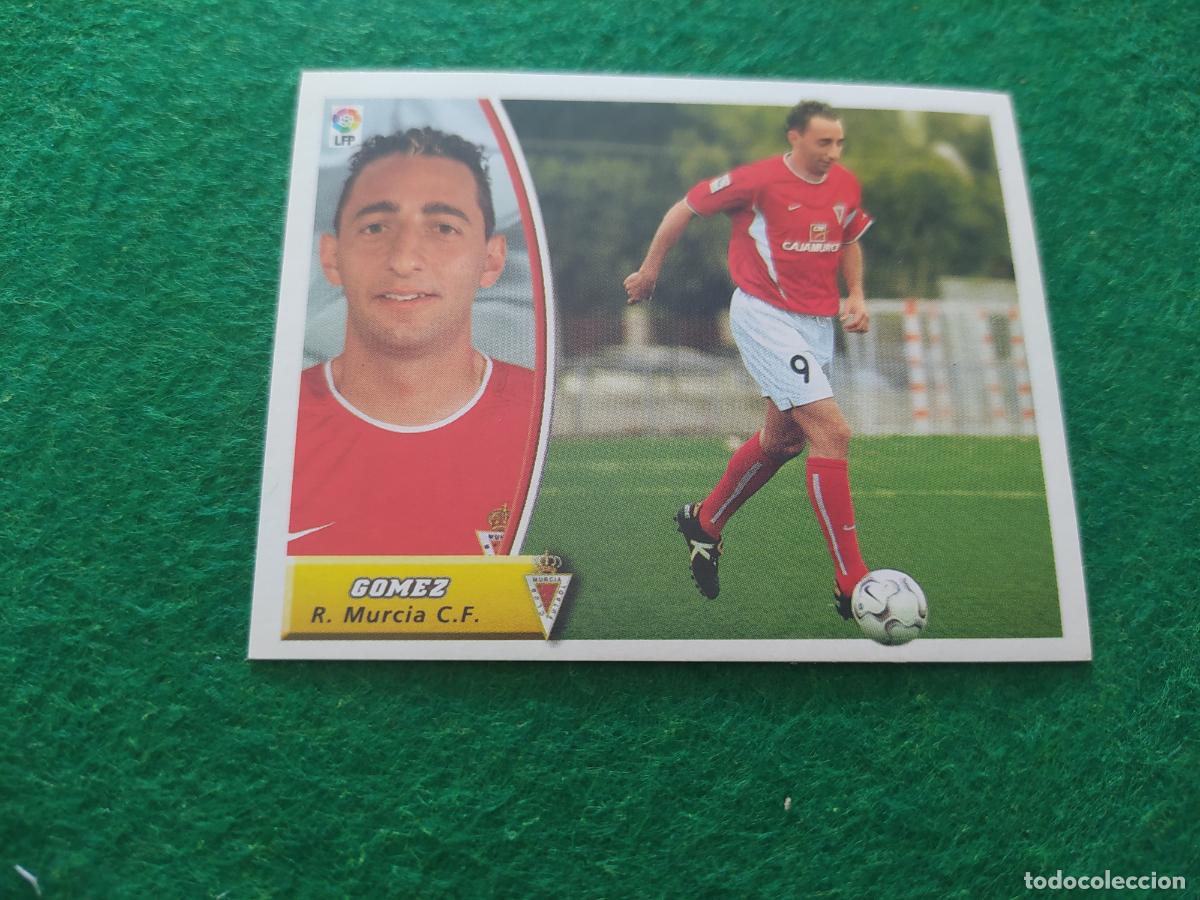 Cromos de f&uacute;tbol: LIGA ESTE 2003 2004 03 04 NUEVO SIN PEGAR - REAL MURCIA GOMEZ