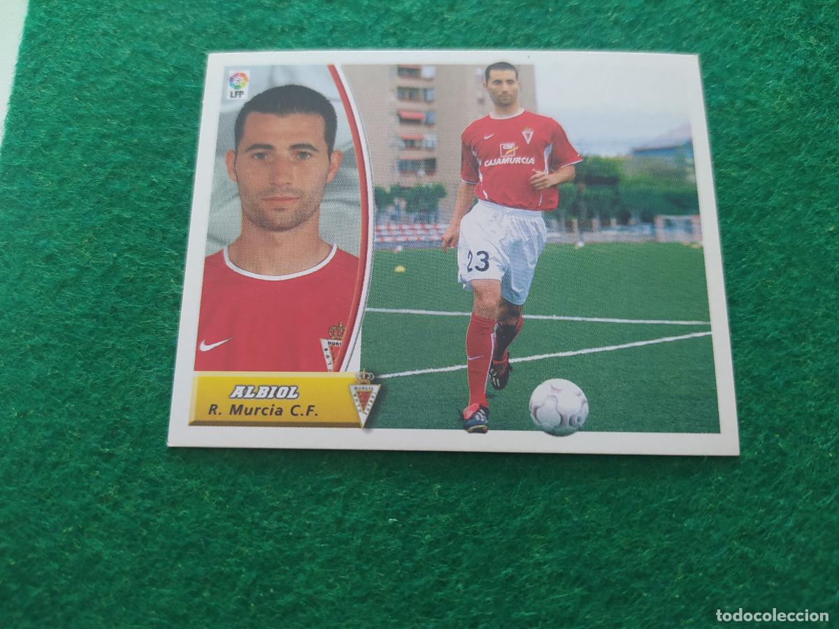 Cromos de f&uacute;tbol: LIGA ESTE 2003 2004 03 04 NUEVO SIN PEGAR - REAL MURCIA ALBIOL