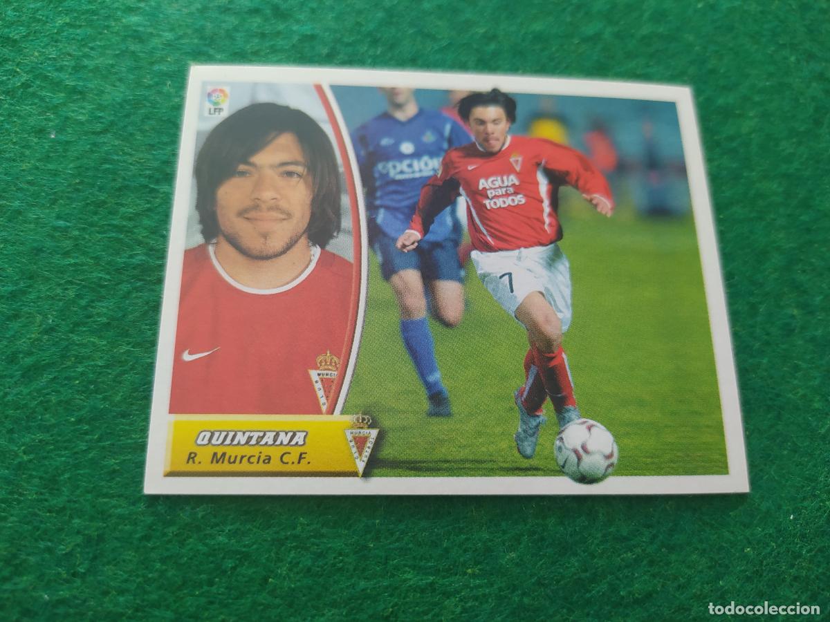 Figurine di Calcio: LIGA ESTE 2003 2004 03 04 NUEVO SIN PEGAR - REAL MURCIA QUINTANA