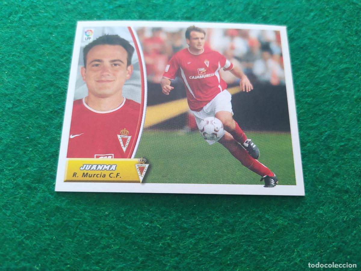 Cromos de f&uacute;tbol: LIGA ESTE 2003 2004 03 04 NUEVO SIN PEGAR - REAL MURCIA JUANMA