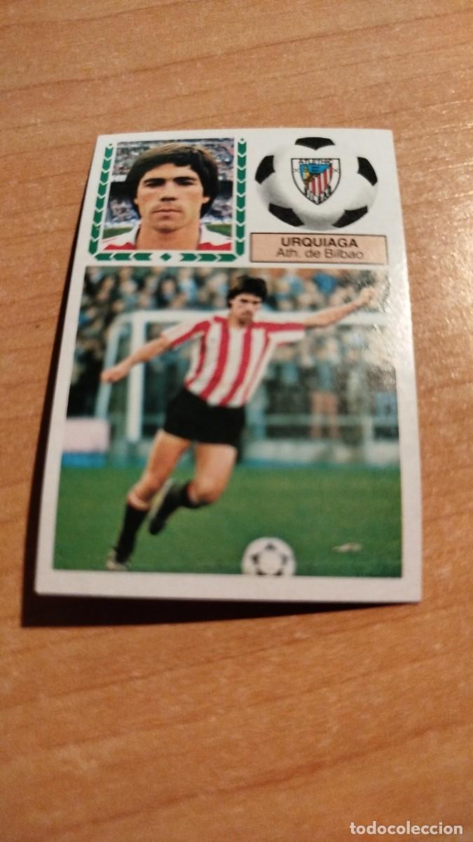 Cromos de f&uacute;tbol: LIGA ESPA&Ntilde;OLA 83/84 - ATH. DE BILBAO - URQUIAGA