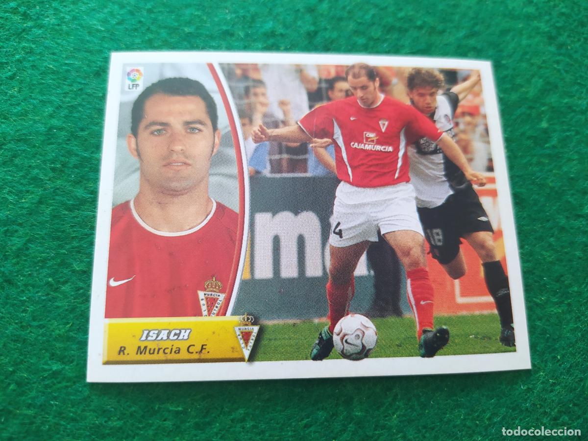 Cromos de f&uacute;tbol: LIGA ESTE 2003 2004 03 04 NUEVO SIN PEGAR - REAL MURCIA ISACH