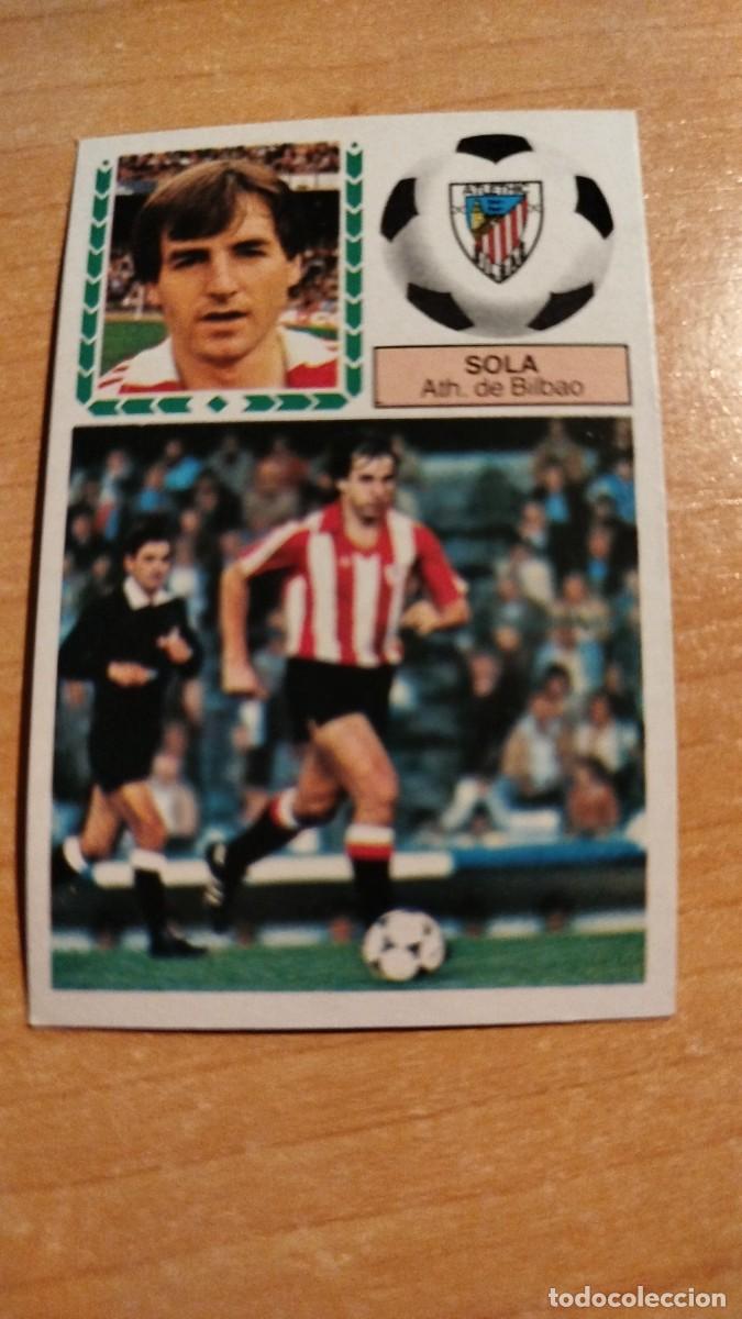 Cromos de f&uacute;tbol: LIGA ESPA&Ntilde;OLA 83/84 - ATH. DE BILBAO - SOLA