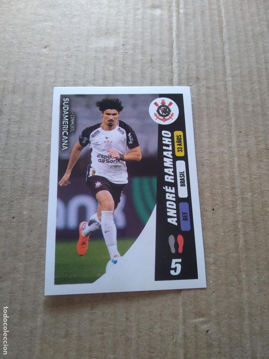 Cromos de f&uacute;tbol: 88 ANDRE RAMALHO CORINTHIANS CROMO FUTBOL CONMEBOL SUDAMERICANA LA GRAN CONQUISTA