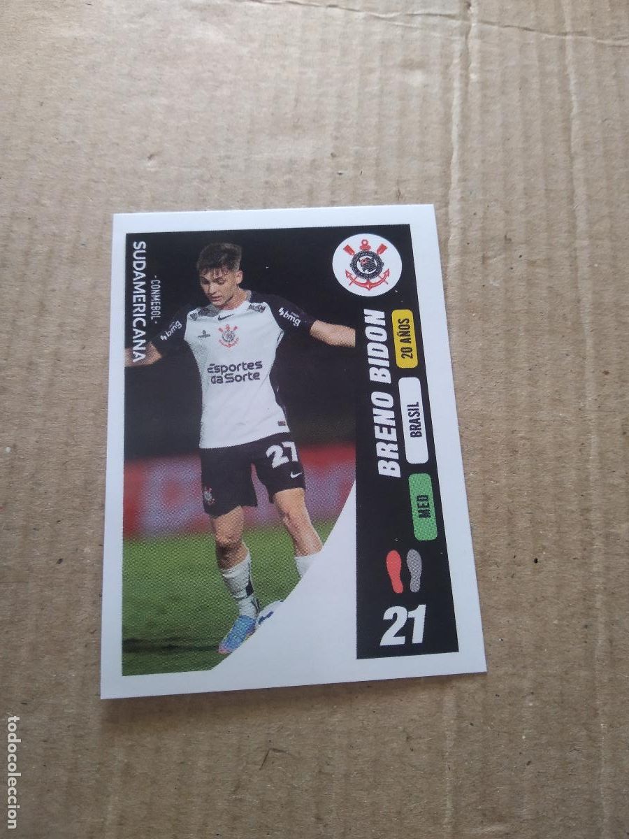 Cromos de f&uacute;tbol: 94 BRENO BIDON CORINTHIANS CROMO FUTBOL CONMEBOL SUDAMERICANA LA GRAN CONQUISTA