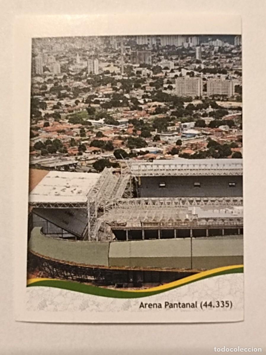 Cromos de f&uacute;tbol: #12 ESTADIO (ARENA PANTANAL) MUNDIAL BRASIL 2014 PANINI