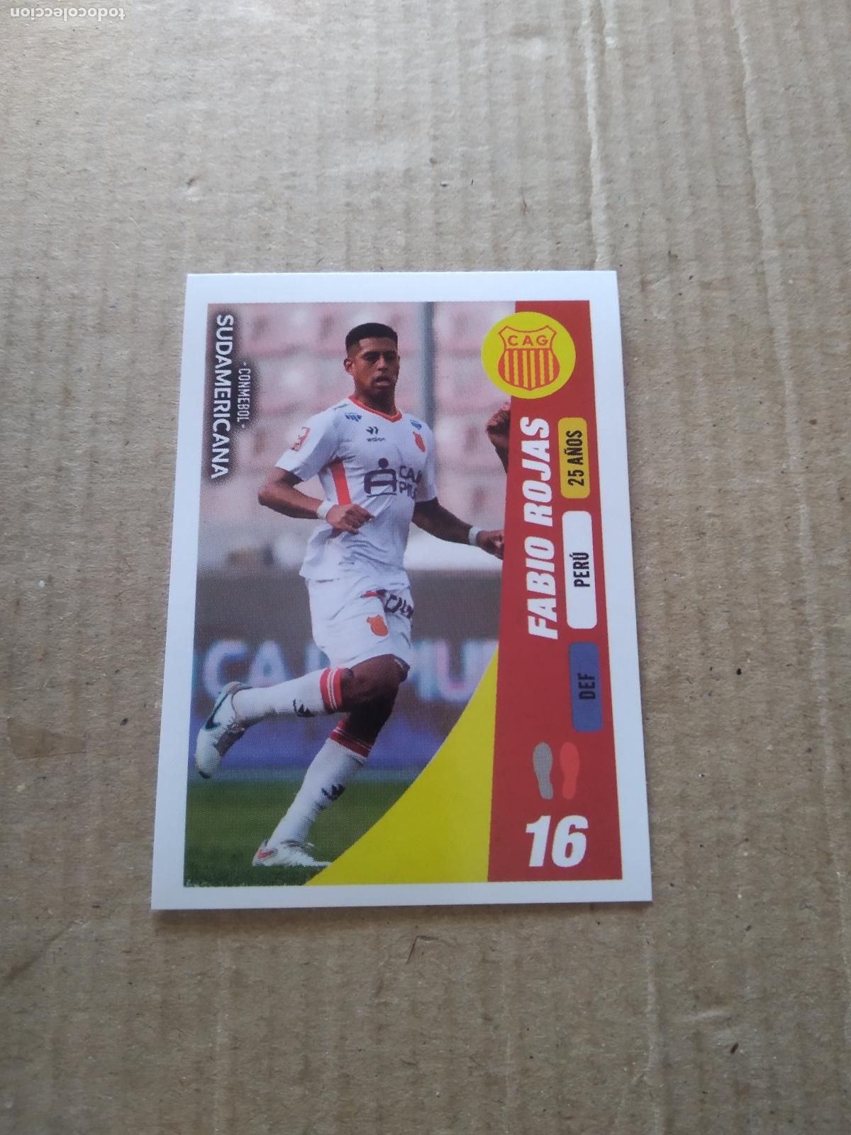 Cromos de f&uacute;tbol: 119 FABIO ROJAS ATLETICO GRAU CROMO FUTBOL CONMEBOL SUDAMERICANA LA GRAN CONQUISTA