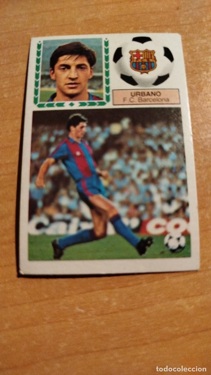 Cromos de f&uacute;tbol: LIGA ESPA&Ntilde;OLA 83/84 - FC BARCELONA - URBANO