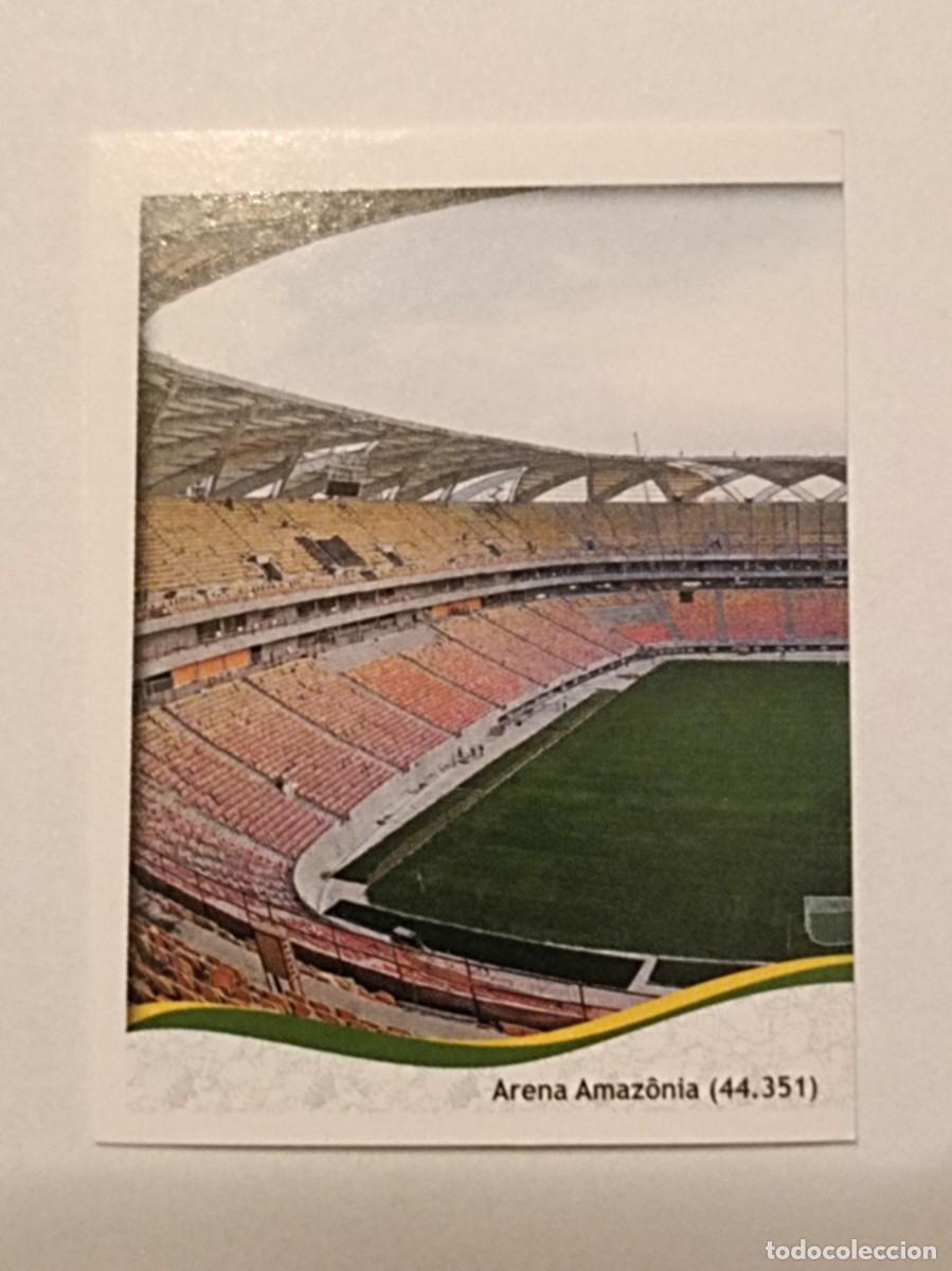 Cromos de f&uacute;tbol: #18 ESTADIO (ARENA AMAZONIA) MUNDIAL BRASIL 2014 PANINI