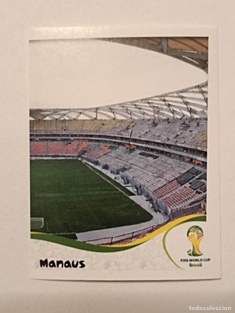 Cromos de f&uacute;tbol: #19 ESTADIO (ARENA AMAZONIA) MUNDIAL BRASIL 2014 PANINI