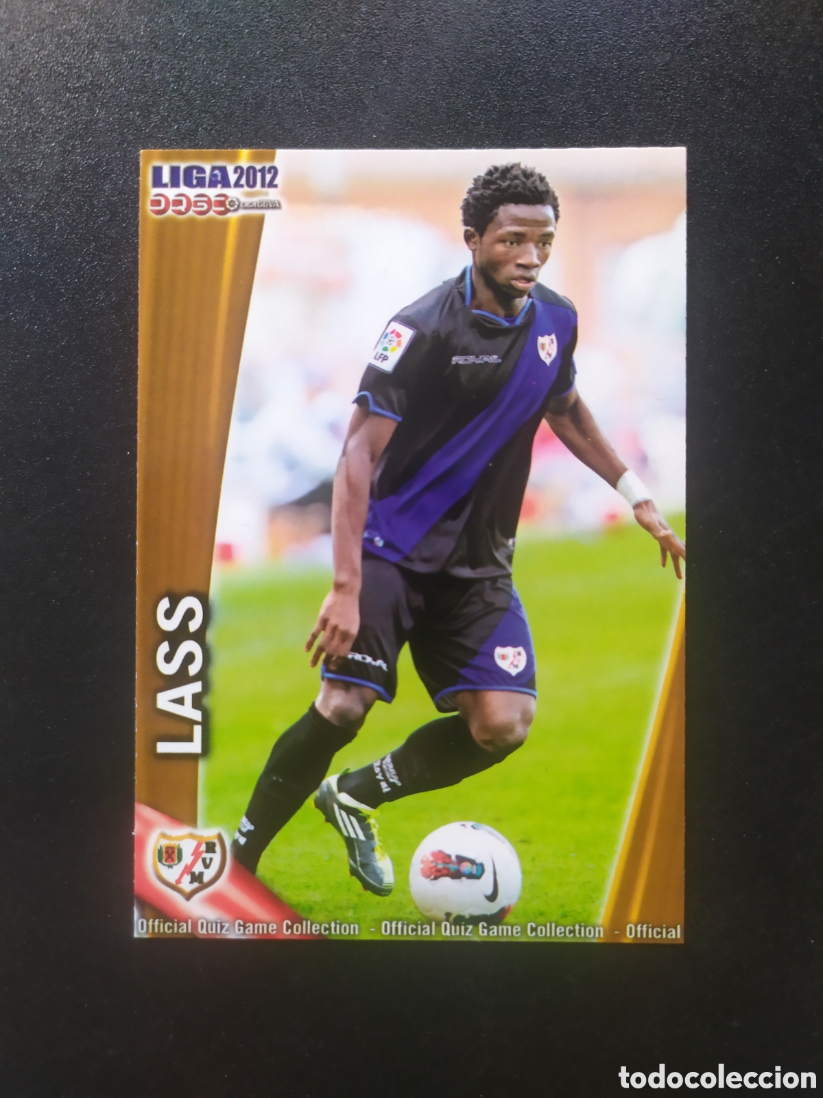 Figurine di Calcio: Mundicromo fichas Liga 2011 2012 11 12 Lass n&deg; 498 Rayo Vallecano
