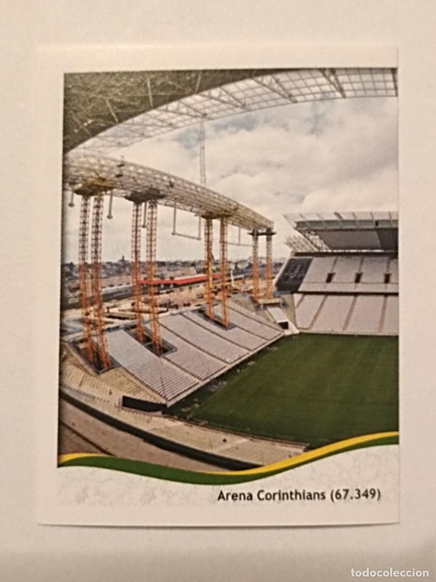 Cromos de f&uacute;tbol: #30 ESTADIO (ARENA CORINTHIANS) MUNDIAL BRASIL 2014 PANINI