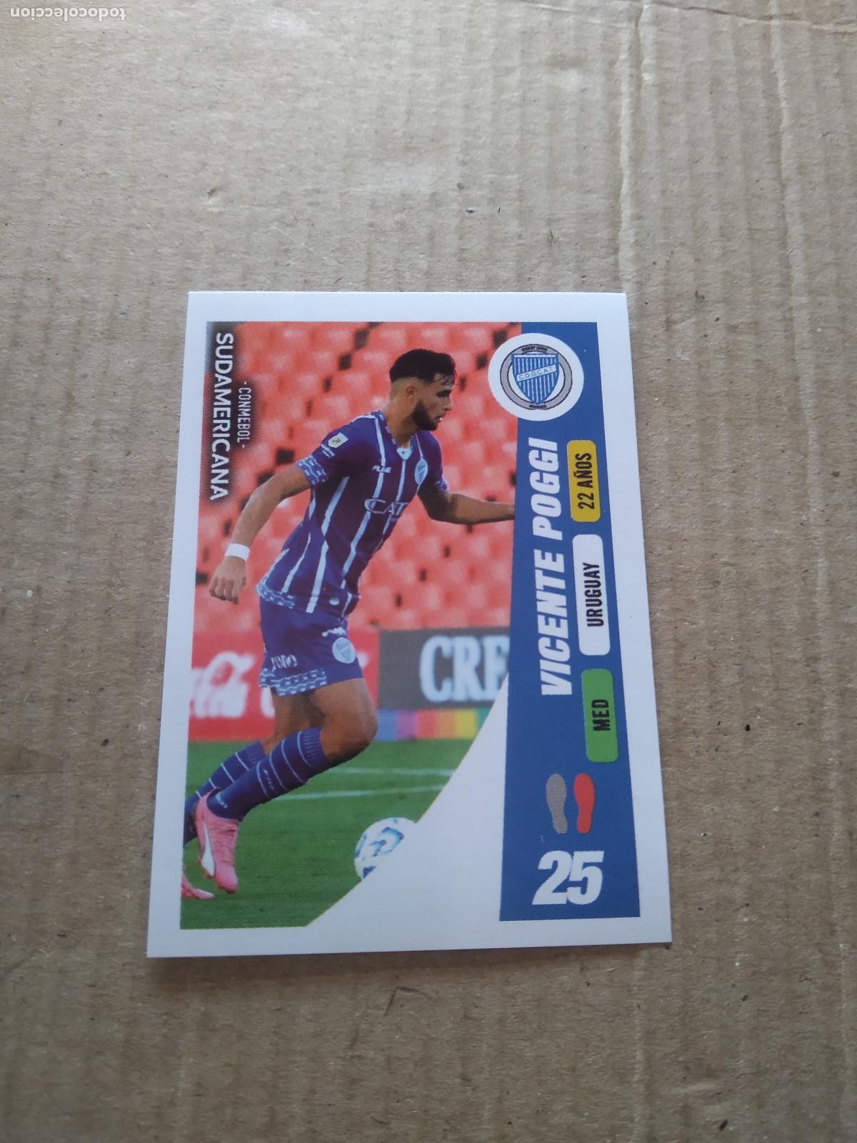 Cromos de Futebol: 135 VICENTE POGGI GODOY CRUZ CROMO FUTBOL CONMEBOL SUDAMERICANA LA GRAN CONQUISTA