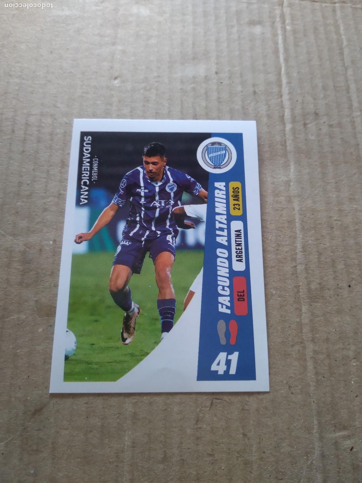 Cromos de Futebol: 137 FACUNDO ALTAMIRA GODOY CRUZ CROMO FUTBOL CONMEBOL SUDAMERICANA LA GRAN CONQUISTA