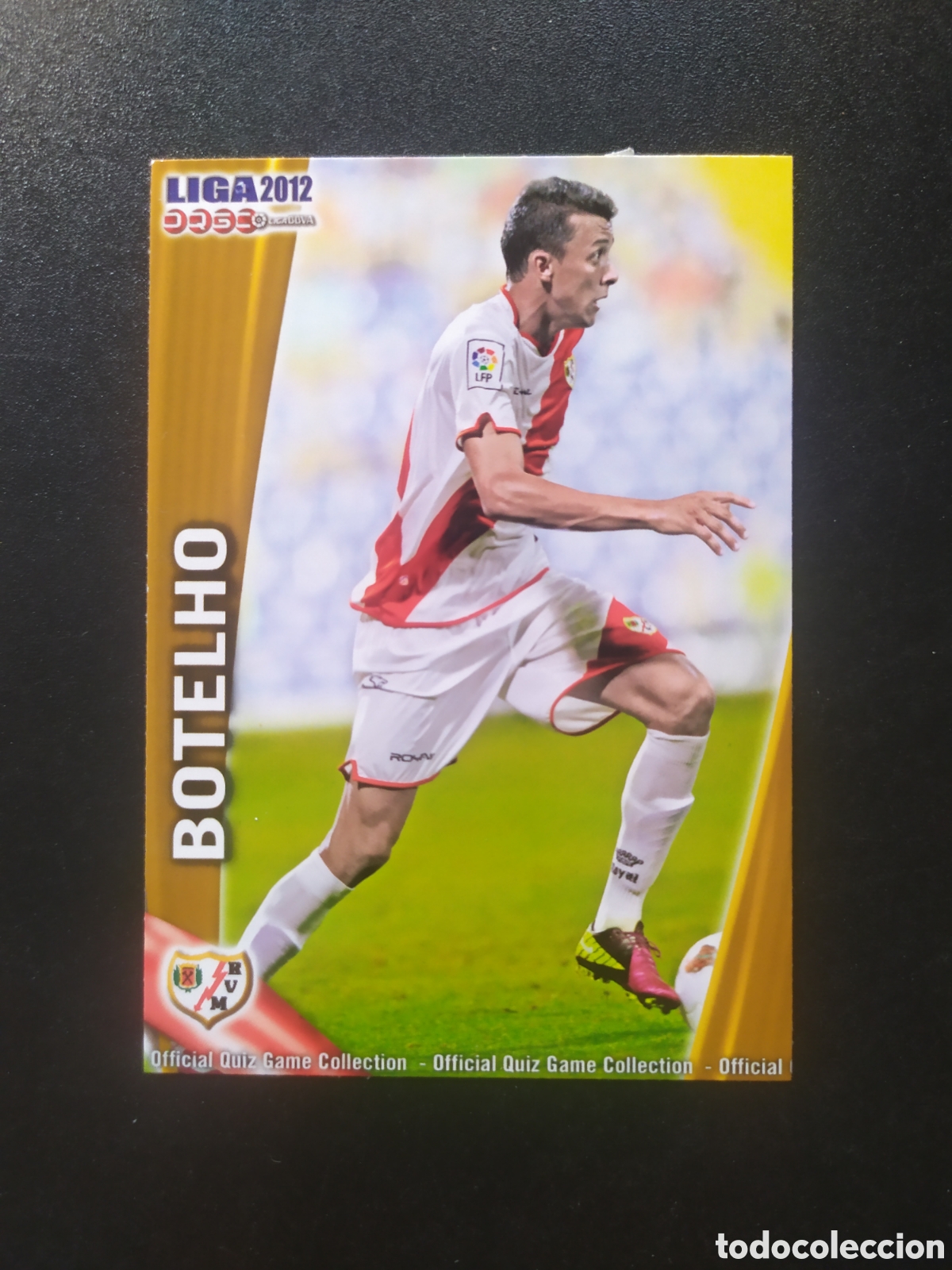 Cromos de Futebol: Mundicromo fichas Liga 2011 2012 11 12 Botelho n&deg; 494 Rayo Vallecano