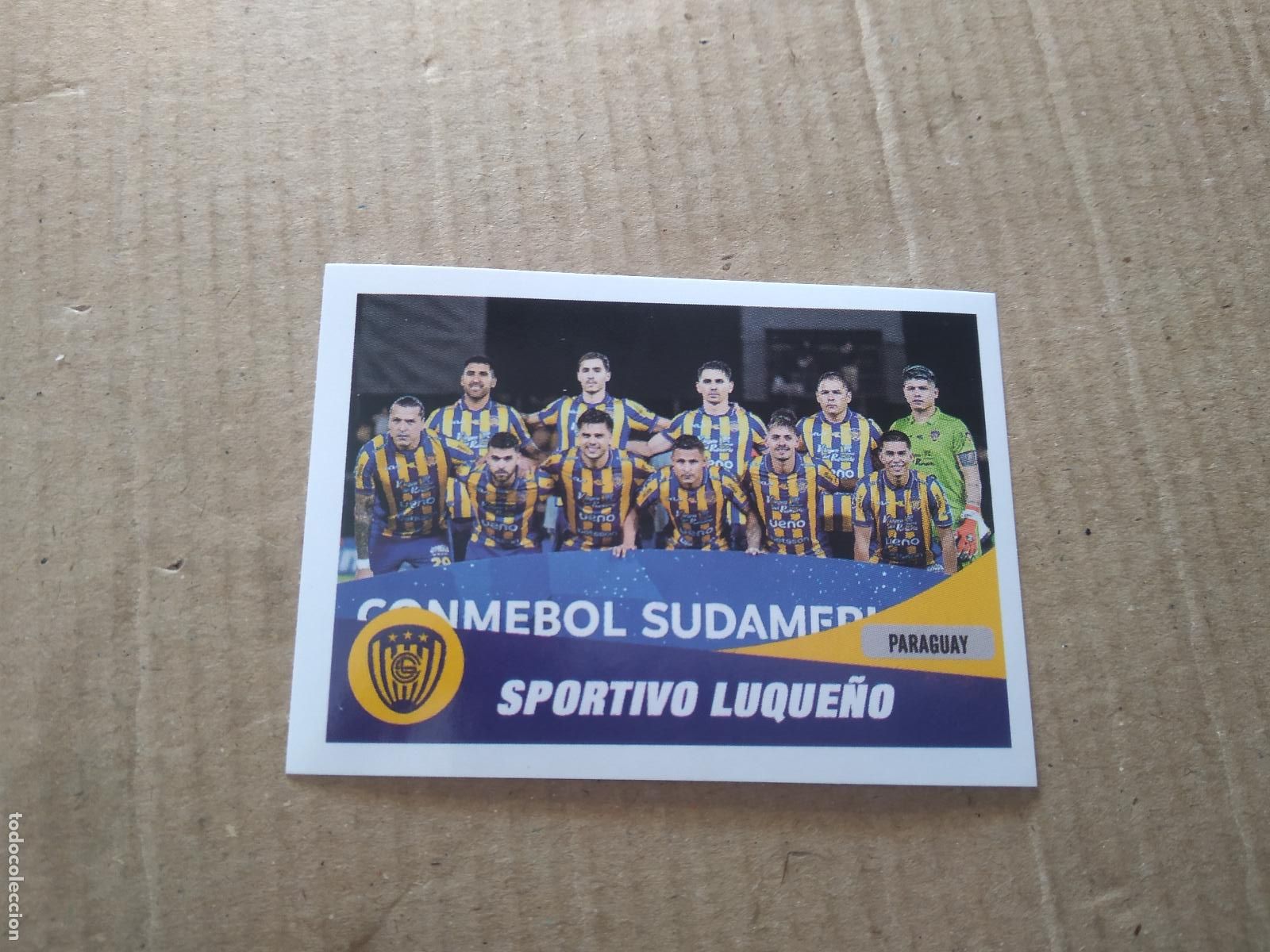 Cromos de Futebol: 146 EQUIPO PLANTILLA SPORTIVO LUQUE&Ntilde;O CROMO FUTBOL CONMEBOL SUDAMERICANA LA GRAN CONQUISTA