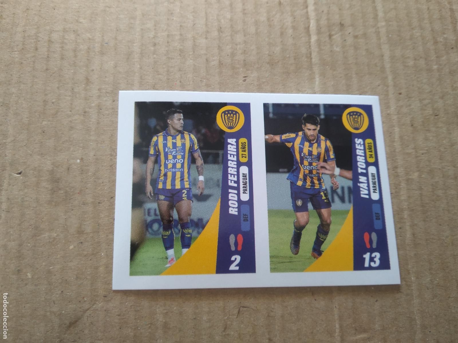Cromos de Futebol: 149 RODI FERREIRA IVAN TORRES SPORTIVO LUQUE&Ntilde;O CROMO FUTBOL CONMEBOL SUDAMERICANA LA GRAN CONQUISTA