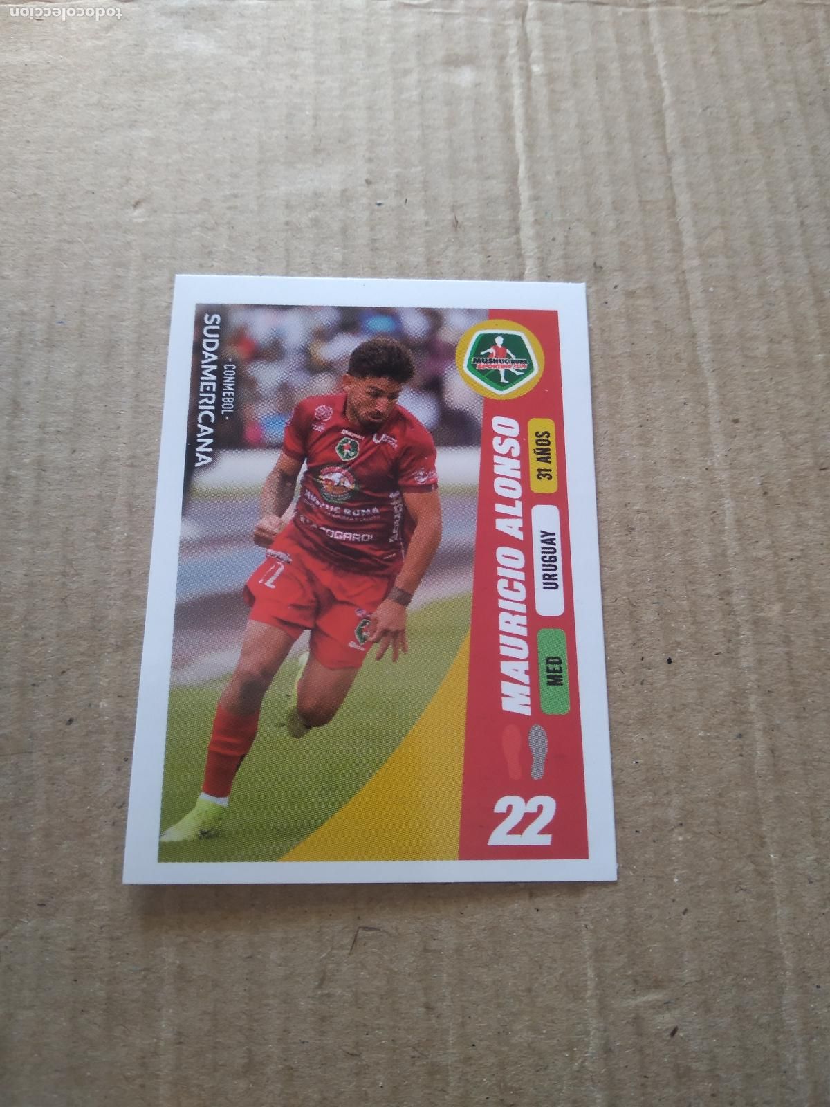 Figurine di Calcio: 161 MAURICIO ALONSO CROMO FUTBOL CONMEBOL SUDAMERICANA LA GRAN CONQUISTA