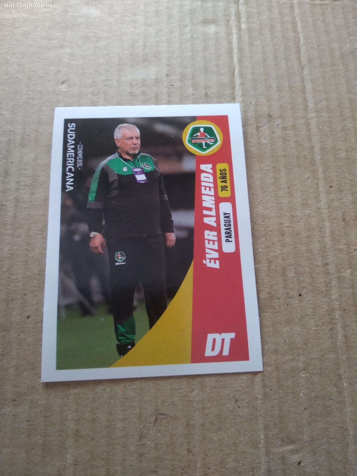 Figurine di Calcio: 153 EVER ALMEIDA CROMO FUTBOL CONMEBOL SUDAMERICANA LA GRAN CONQUISTA