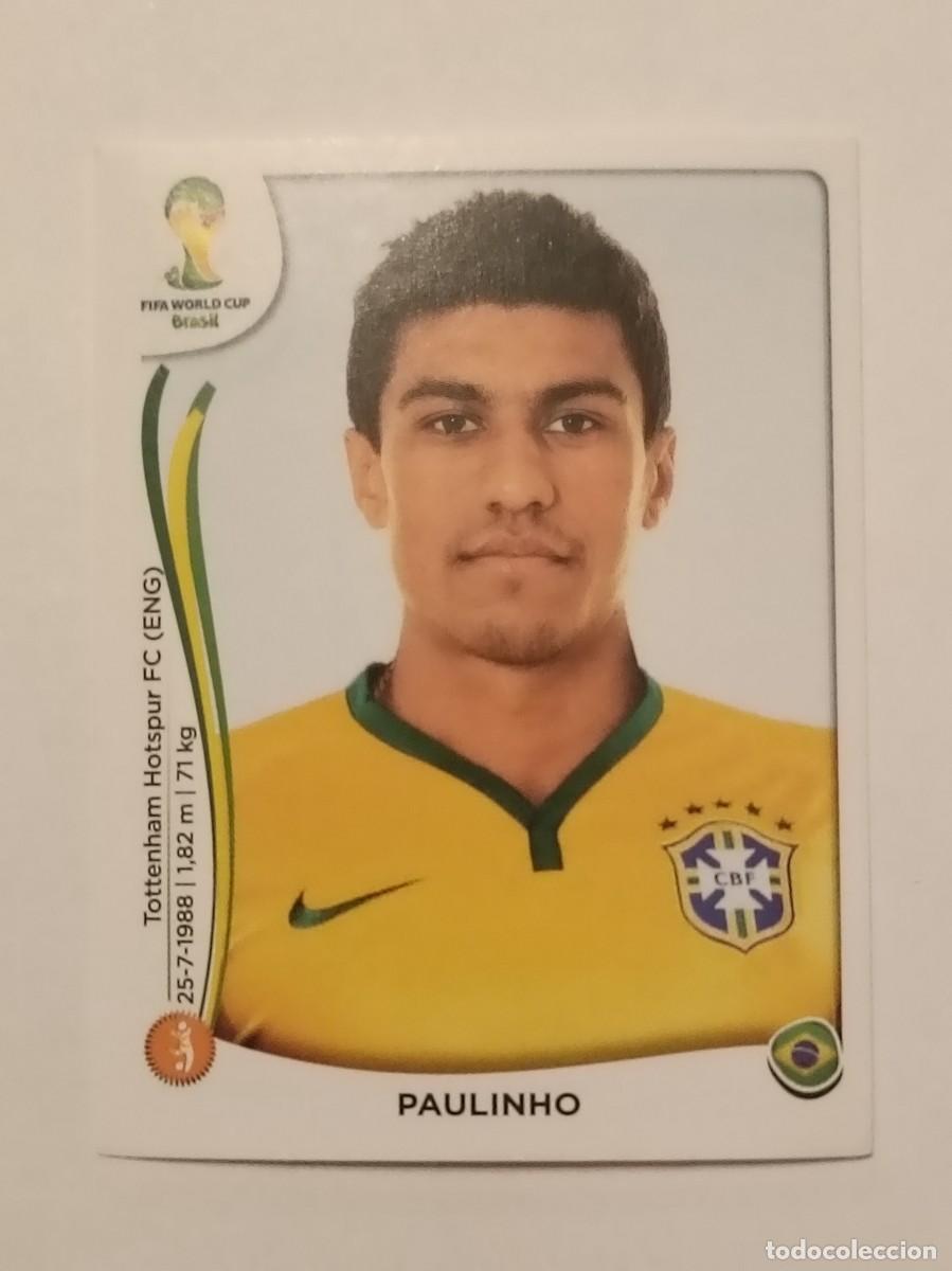 Figurine di Calcio: #41 PAULINHO (BRASIL) MUNDIAL BRASIL 2014 PANINI