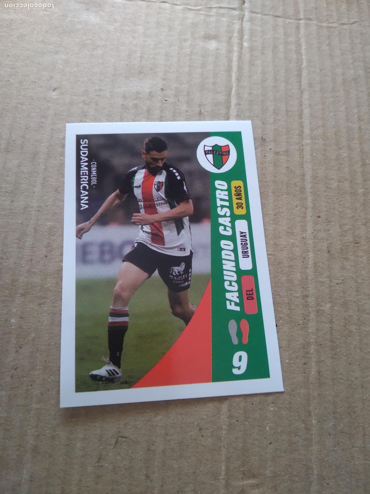 Figurine di Calcio: 174 FACUNDO CASTRO PALESTINO CROMO FUTBOL CONMEBOL SUDAMERICANA LA GRAN CONQUISTA