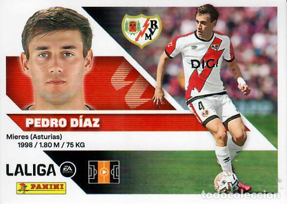 Fu&szlig;ball-Sticker: CROMO PANINI LIGA ESTE 26 27 - N&ordm; 11 A - PEDRO D&Iacute;AZ - RAYO VALLECANO