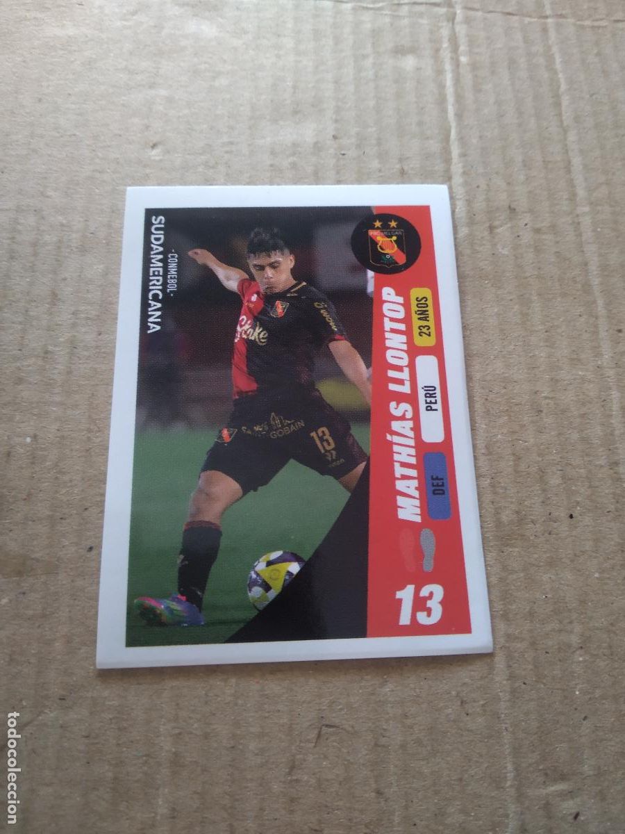 Figurine di Calcio: 231 MATHIAS LLONTOP MELGAR CROMO FUTBOL CONMEBOL SUDAMERICANA LA GRAN CONQUISTA