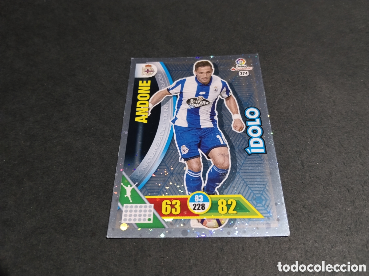 Cartes &agrave; collectionner de Football: Cromo futbol Andone, deportivo de la Coru&ntilde;a