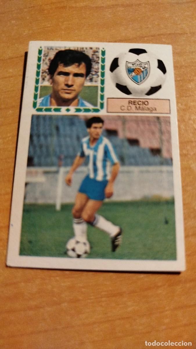 Cartes &agrave; collectionner de Football: LIGA ESPA&Ntilde;OLA 83/84 - CD MALAGA - RECIO