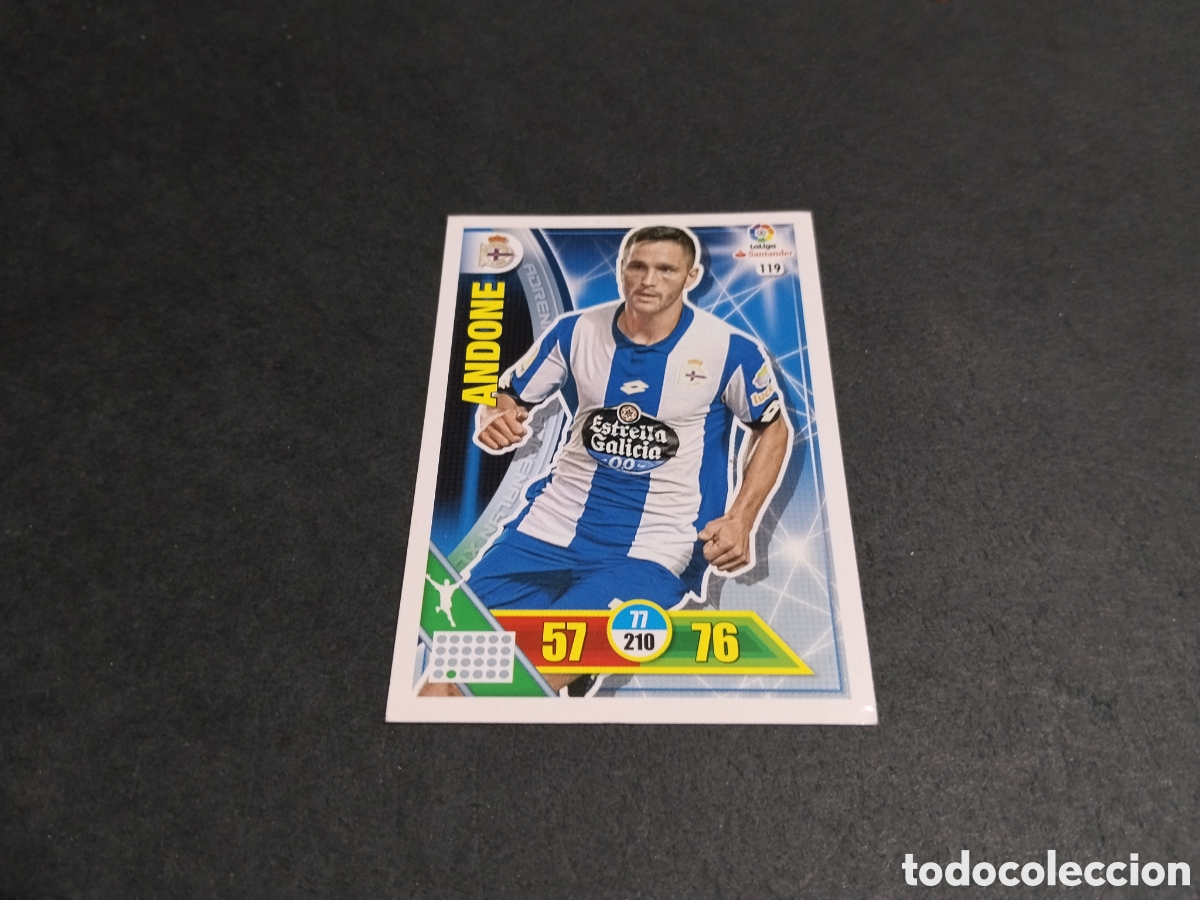 Fu&szlig;ball-Sticker: Cromo futbol Andone, Deportivo de la Coru&ntilde;a
