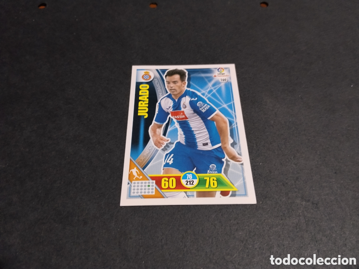 Cromos de f&uacute;tbol: Cromo futbol Jurado,Espa&ntilde;ol