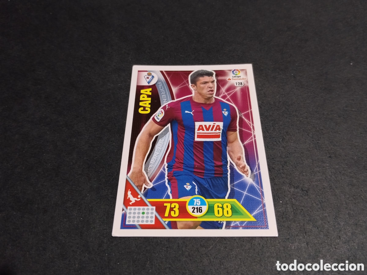 Cromos de f&uacute;tbol: Cromo futbol Capa, Eibar