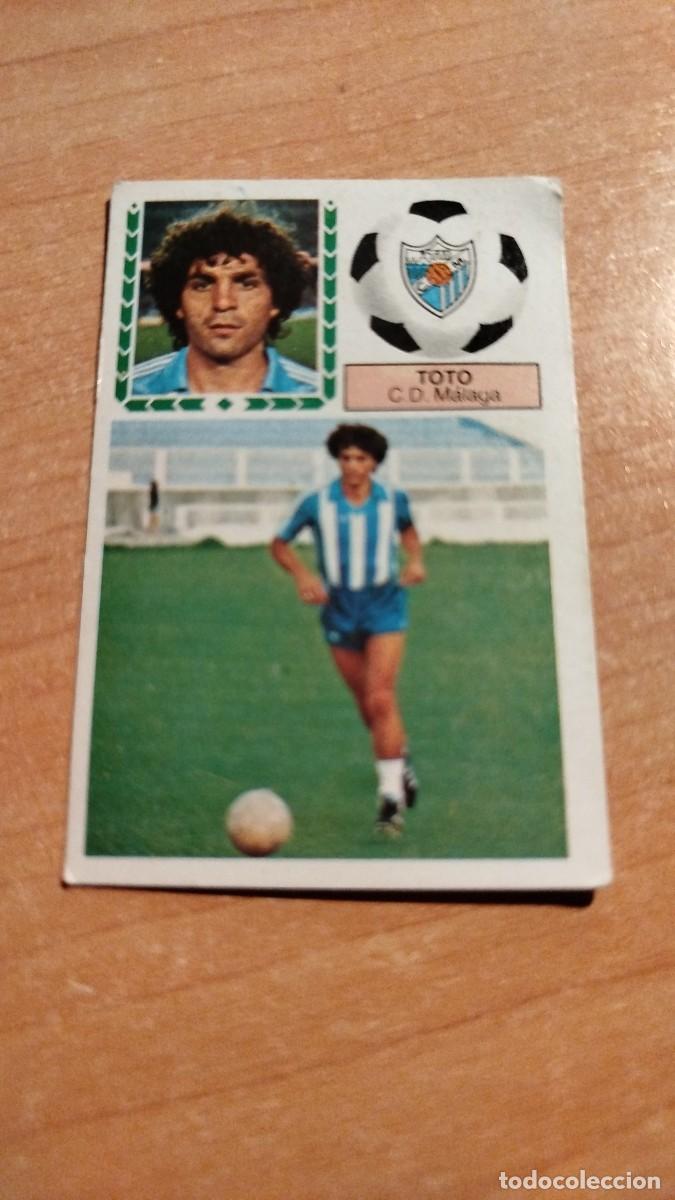 Cromos de f&uacute;tbol: LIGA ESPA&Ntilde;OLA 83/84 - CD MALAGA - TOTO