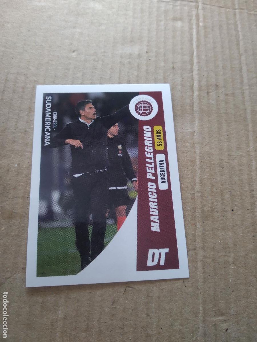 Cromos de f&uacute;tbol: 243 MAURICIO PELLEGRINO CROMO FUTBOL CONMEBOL SUDAMERICANA LA GRAN CONQUISTA