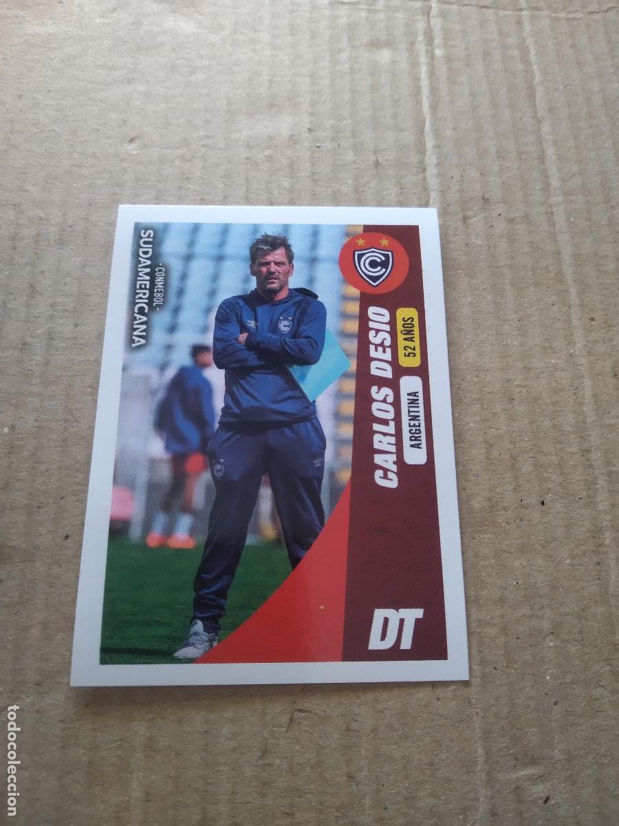 Cromos de f&uacute;tbol: 267 CARLOS DESIO CROMO FUTBOL CONMEBOL SUDAMERICANA LA GRAN CONQUISTA