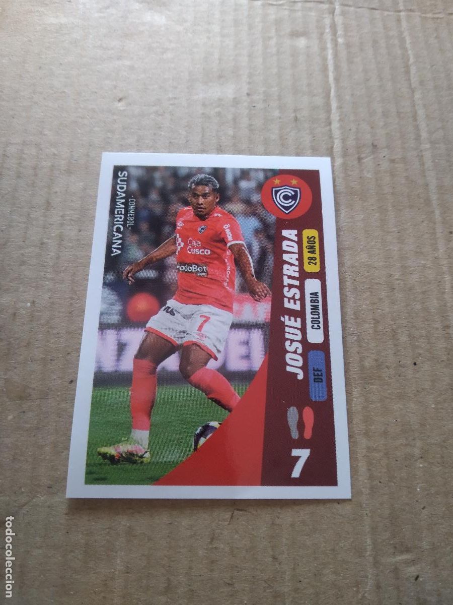 Cromos de f&uacute;tbol: 271 JOSUE ESTRADA CROMO FUTBOL CONMEBOL SUDAMERICANA LA GRAN CONQUISTA