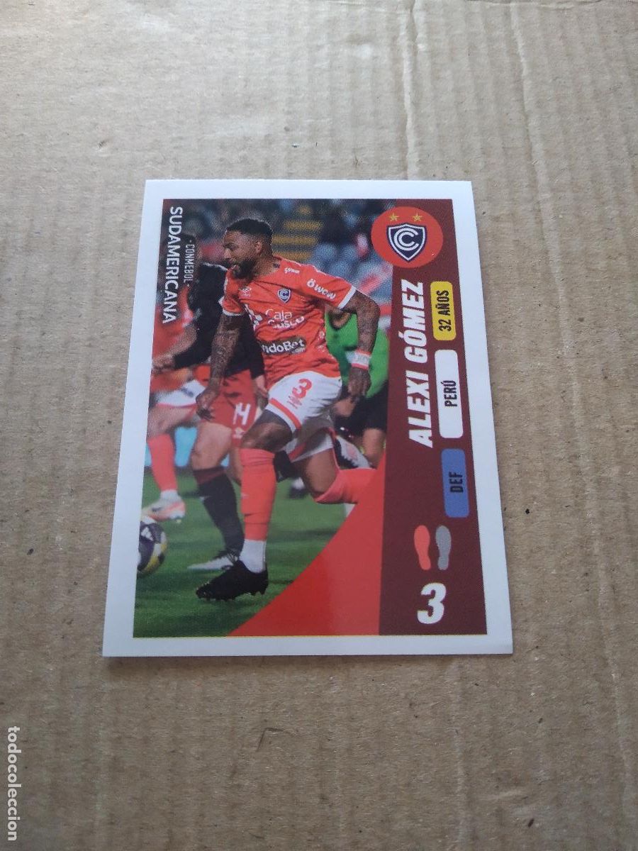 Cromos de f&uacute;tbol: 279 ALEXI GOMEZ CROMO FUTBOL CONMEBOL SUDAMERICANA LA GRAN CONQUISTA