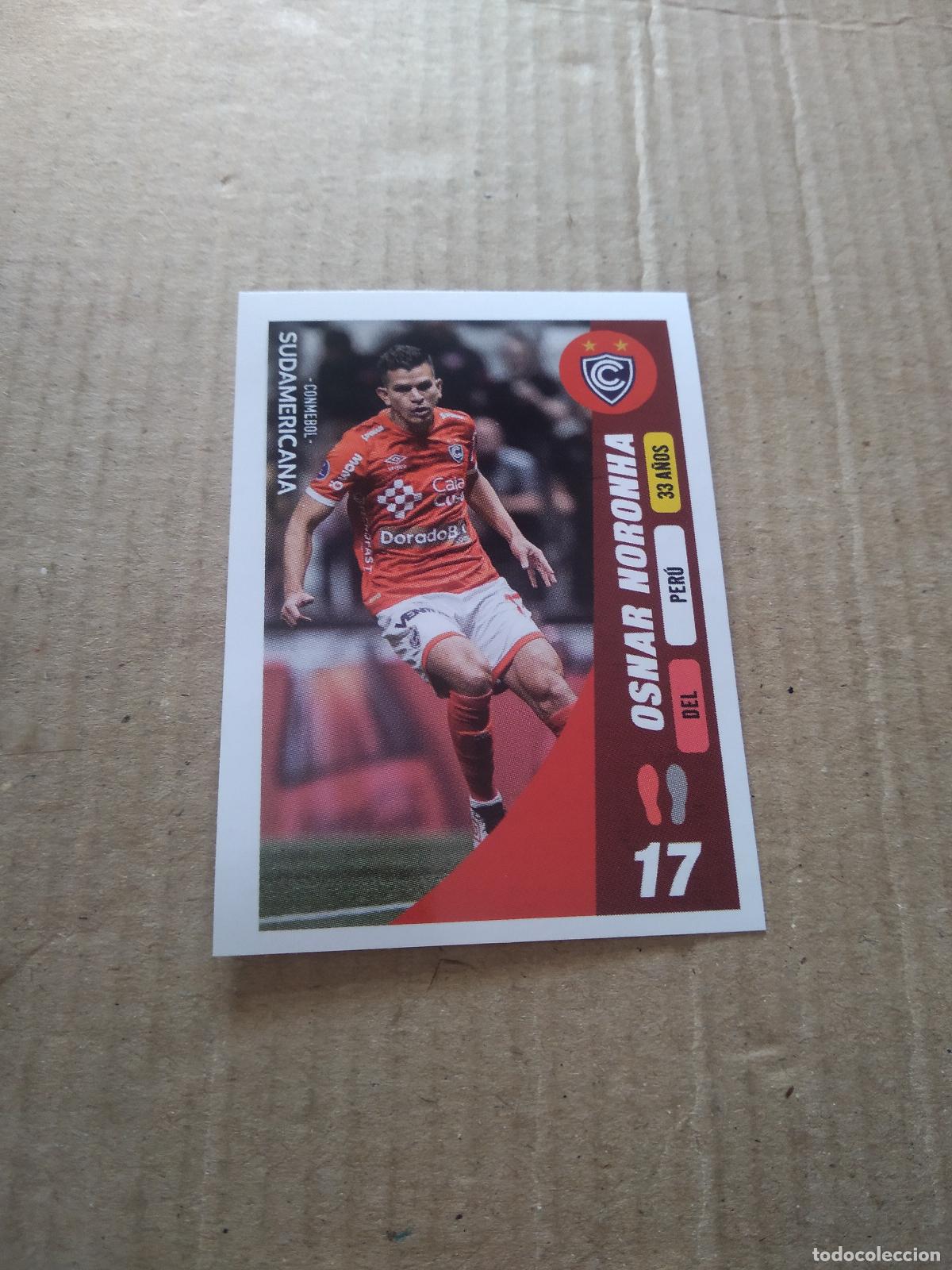 Cromos de f&uacute;tbol: 283 OSNAR NORONHA CROMO FUTBOL CONMEBOL SUDAMERICANA LA GRAN CONQUISTA