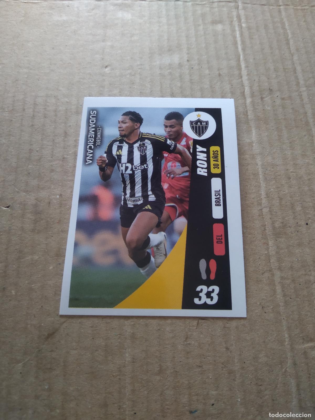 Cromos de f&uacute;tbol: 295 RONY ATLETICO MINEIRO CROMO FUTBOL CONMEBOL SUDAMERICANA LA GRAN CONQUISTA