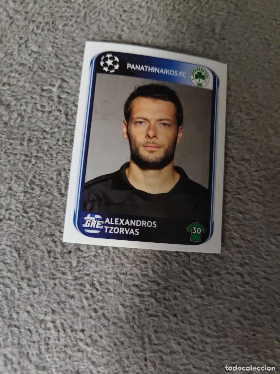 Cromos de f&uacute;tbol: 227 CHAMPIONS LEAGUE 10 11 PANINI ALEXANDROS TZORVAS PANATHINAIKOS FC 2010 2011 UCL AAS