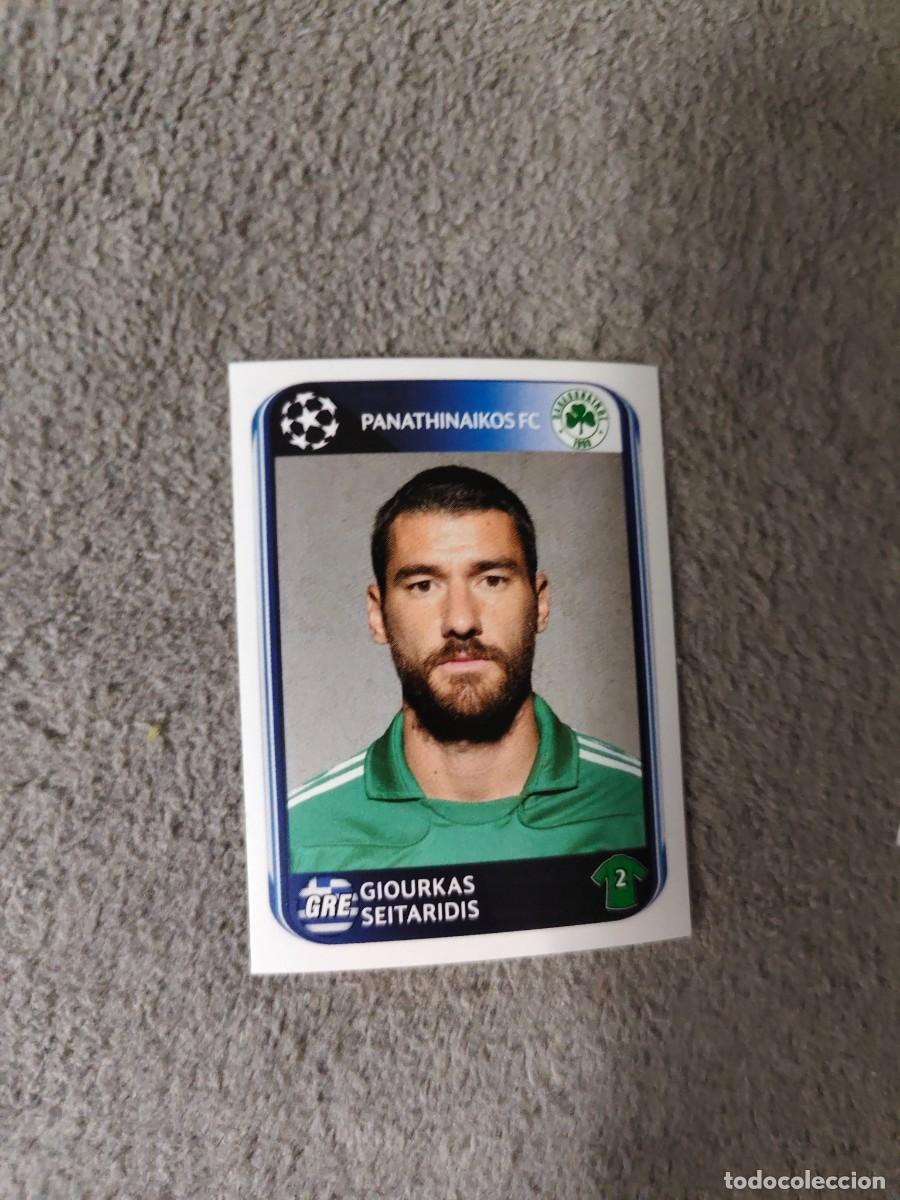 Cromos de f&uacute;tbol: 230 CHAMPIONS LEAGUE 10 11 PANINI GIOURKAS SEITARIDIS PANATHINAIKOS FC 2010 2011 UCL AAS