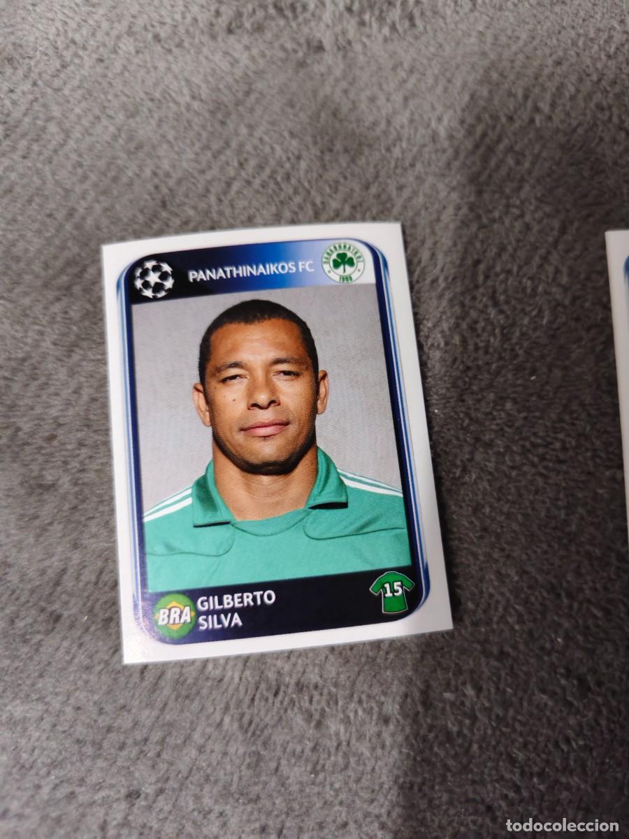 Cromos de f&uacute;tbol: 234 CHAMPIONS LEAGUE 10 11 PANINI GILBERTO SILVA PANATHINAIKOS FC 2010 2011 UCL AAS