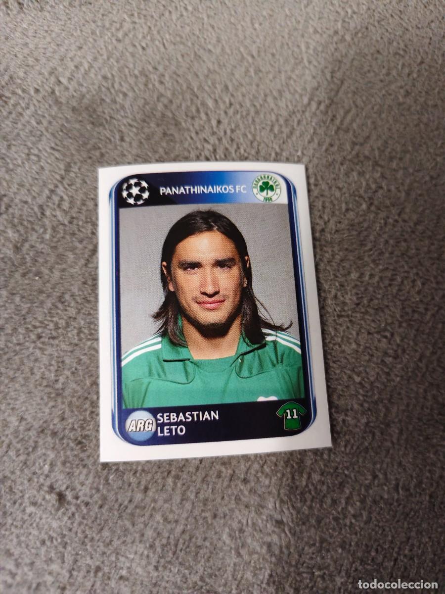 Cromos de f&uacute;tbol: 235 CHAMPIONS LEAGUE 10 11 PANINI SEBASTIAN LETO PANATHINAIKOS FC 2010 2011 UCL AAS