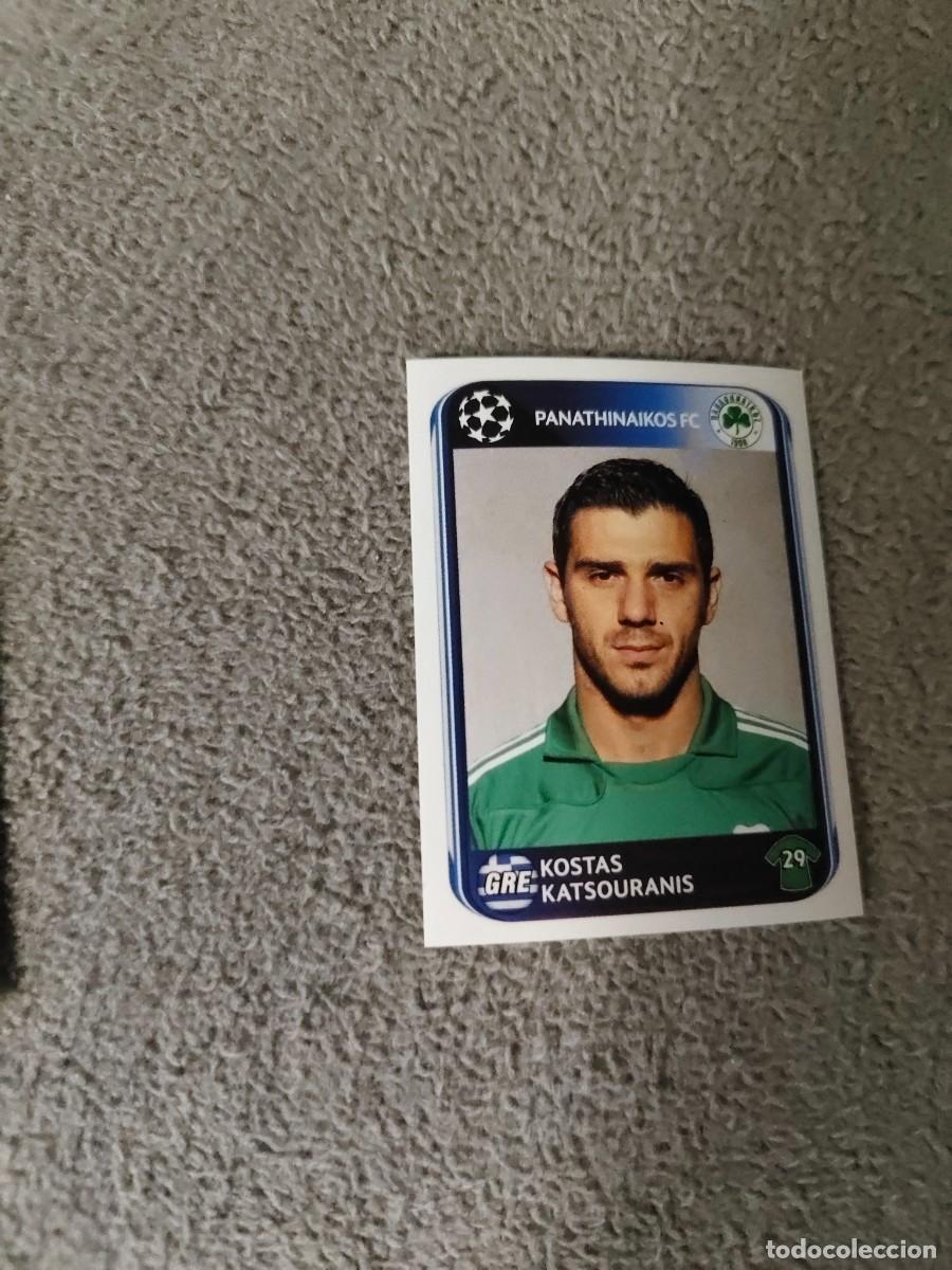 Cromos de f&uacute;tbol: 237 CHAMPIONS LEAGUE 10 11 PANINI KOSTAS KATSOURANIS PANATHINAIKOS FC 2010 2011 UCL AAS
