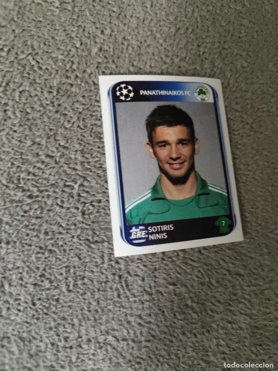 Cromos de f&uacute;tbol: 238 CHAMPIONS LEAGUE 10 11 PANINI SOTIRIS NINIS PANATHINAIKOS FC 2010 2011 UCL AAS