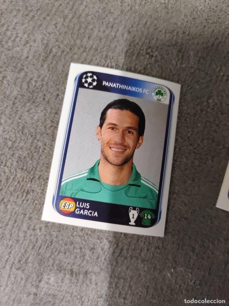 Cromos de f&uacute;tbol: 240 CHAMPIONS LEAGUE 10 11 PANINI LUIS GARCIA PANATHINAIKOS FC 2010 2011 UCL AAS