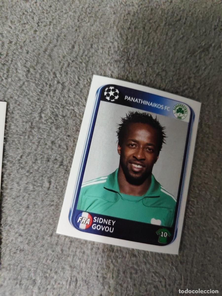 Cromos de f&uacute;tbol: 241 CHAMPIONS LEAGUE 10 11 PANINI SIDNEY GOVOU PANATHINAIKOS FC 2010 2011 UCL AAS