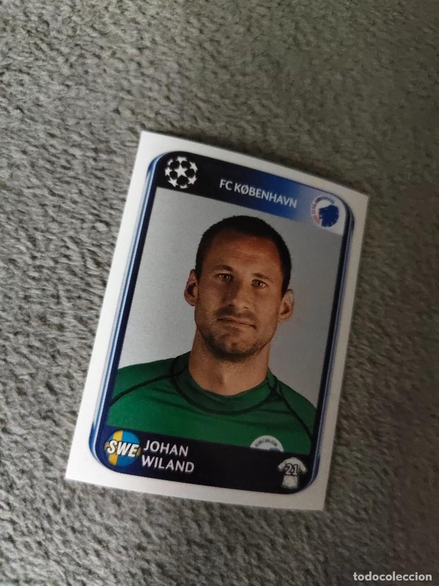 Cromos de f&uacute;tbol: 244 CHAMPIONS LEAGUE 10 11 PANINI JOHAN WILAND K&Oslash;BENHAVN 2010 2011 UCL AAS